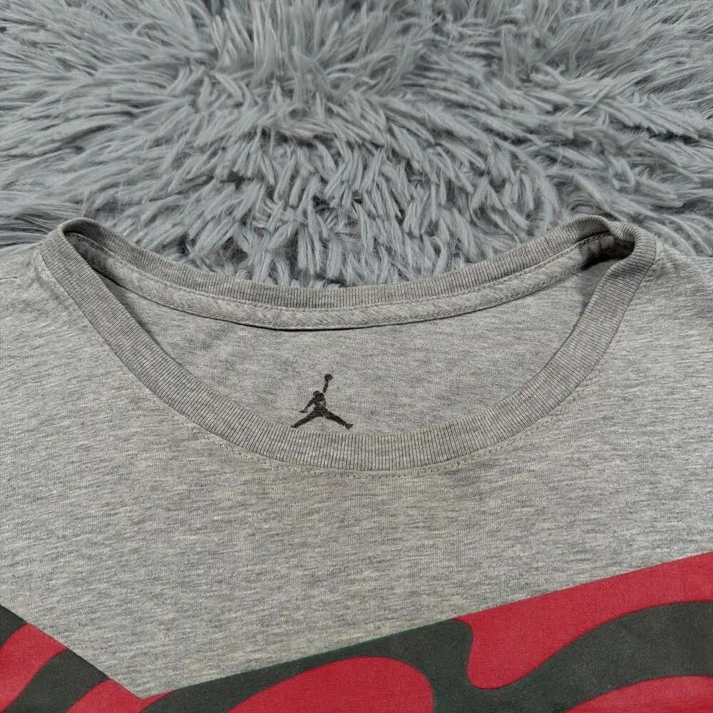 Jordan Nike Shirt Small Gray Olympic Tinker Alternate Retro USA Pullover Mens